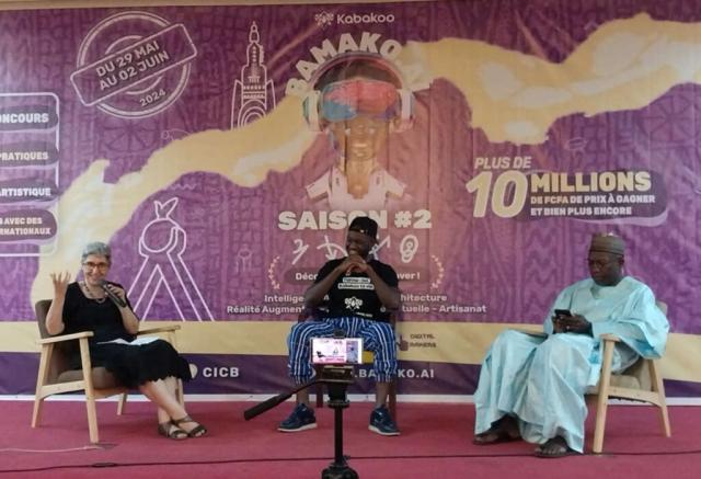 Murielle HERMOUET, Yannick KEMAYOU et Abdoul Kader KY