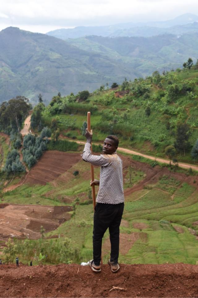 Agriculteur au Rwanda