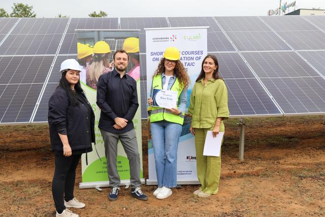 Certification of solar system students