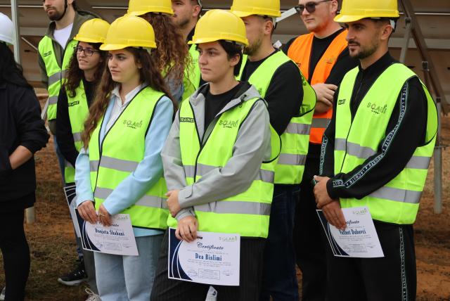 Certification of solar system students