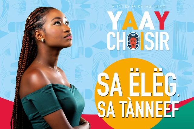 Affiche de la campagne Yaay Choisir