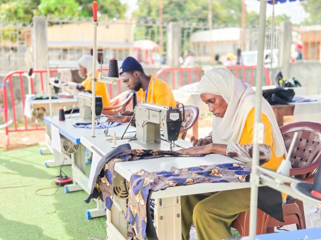 Compétition du métier de couture dans la région de Sédhiou