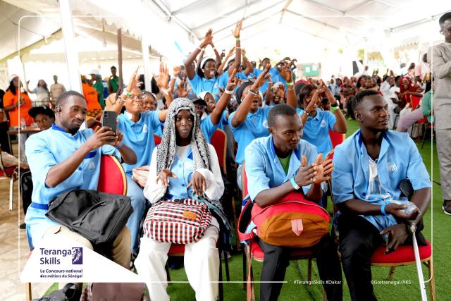 Public qui a assisté à la compétition à Dakar