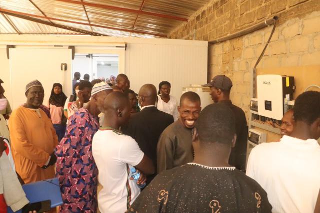 Participants en découverte du dispositif de formation-insertion