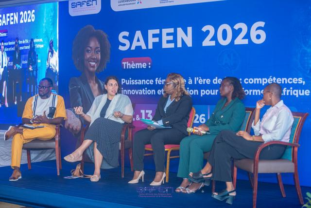 Panel du SAFEN 2026 consacré à l'IA.