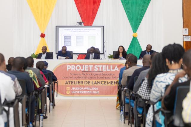 Lancement du projet Science, technologie et éducation pour le leadership depuis Lomé pour l’Afrique (STELLA)