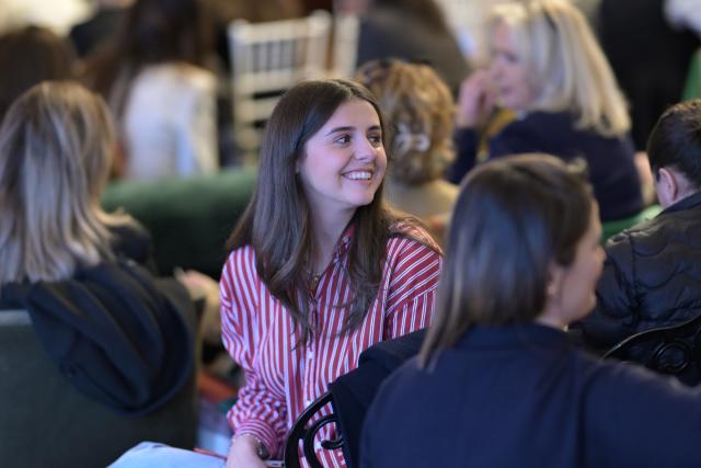 Members of the audience during the event