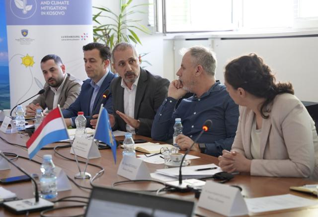 Discussions around the table at the steering committee meeting 
